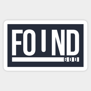 Found - God Sticker